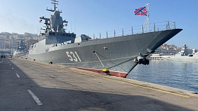 L’escale au port d'Alger d’un détachement de navires de la Flotte Baltique de la marine russe (corvettes "Stoykiy" et "Soobrazitelny")