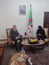 Sur la rencontre de l’Ambassadeur de la Fédération de Russie en Algérie avec la Ministre des Relations avec le Parlement de la RADP