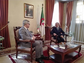 Sur la visite protocolaire de l’Ambassadeur de la Fédération de Russie en Algérie au Ministre de l’Agriculture et du Développement rural de la RADP