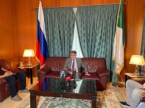 Sur le briefing de l'Ambassadeur de Russie en Algérie Sur le briefing de l'Ambassadeur de Russie en Algérie